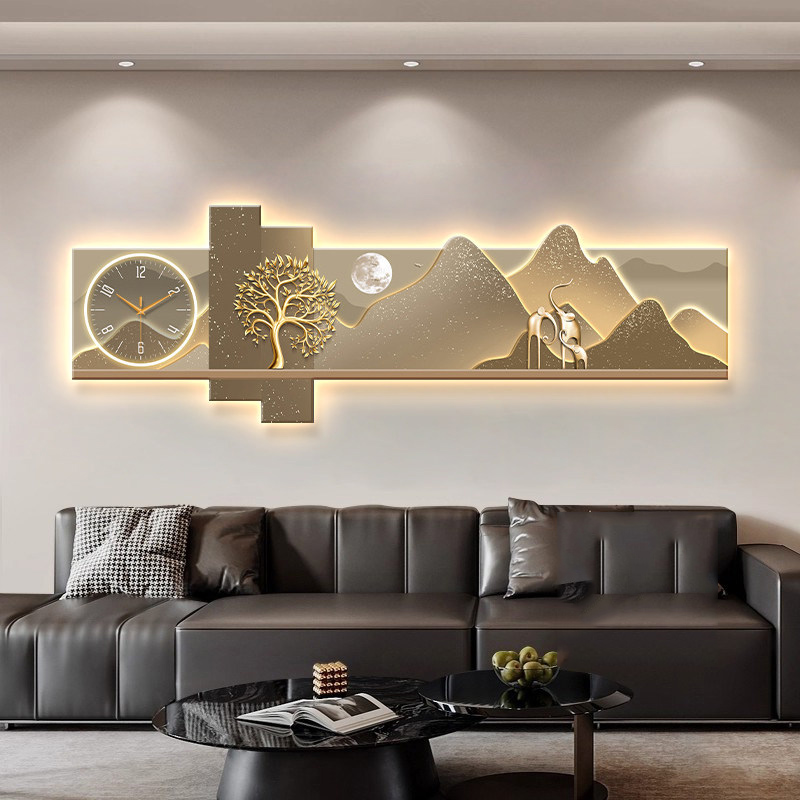 นาฬิกาติดผนังขนาดใหญ่ ดีไซน์หร - Luxury Lifestyle Living บทวิจารณ์และราคา
