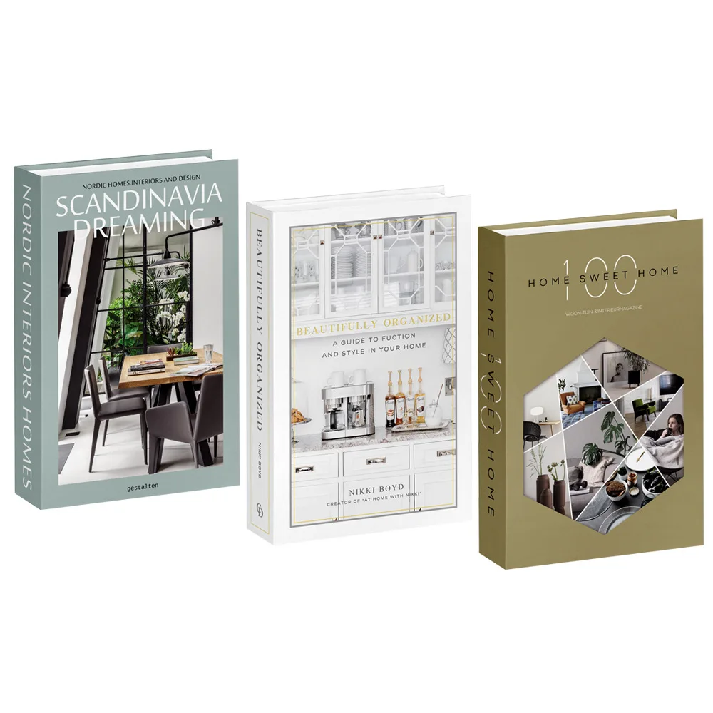 หนังสือจำลอง 3 เล่ม/ชุด สำหรับ - Quiet Luxury Lifestyle บทวิจารณ์และราคา