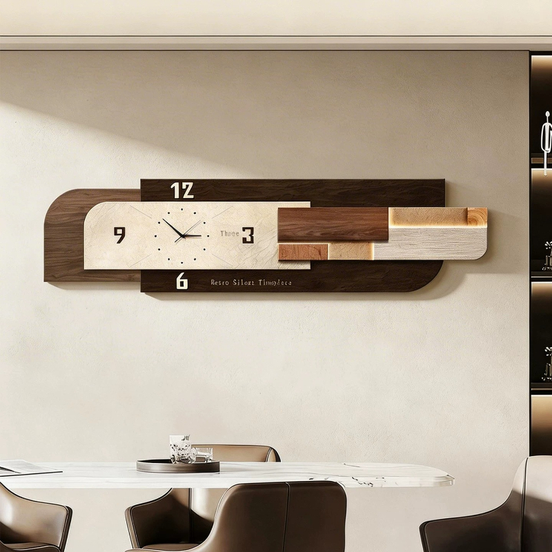 นาฬิกาแขวนผนังห้องนั่งเล่นสุดห - Luxury Lifestyle Living บทวิจารณ์และราคา