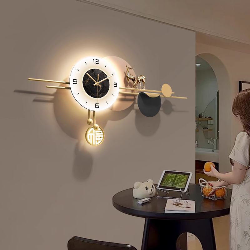 นาฬิกาแขวนผนังตกแต่งภายในสไตล์ - Luxury Lifestyle Living บทวิจารณ์และราคา