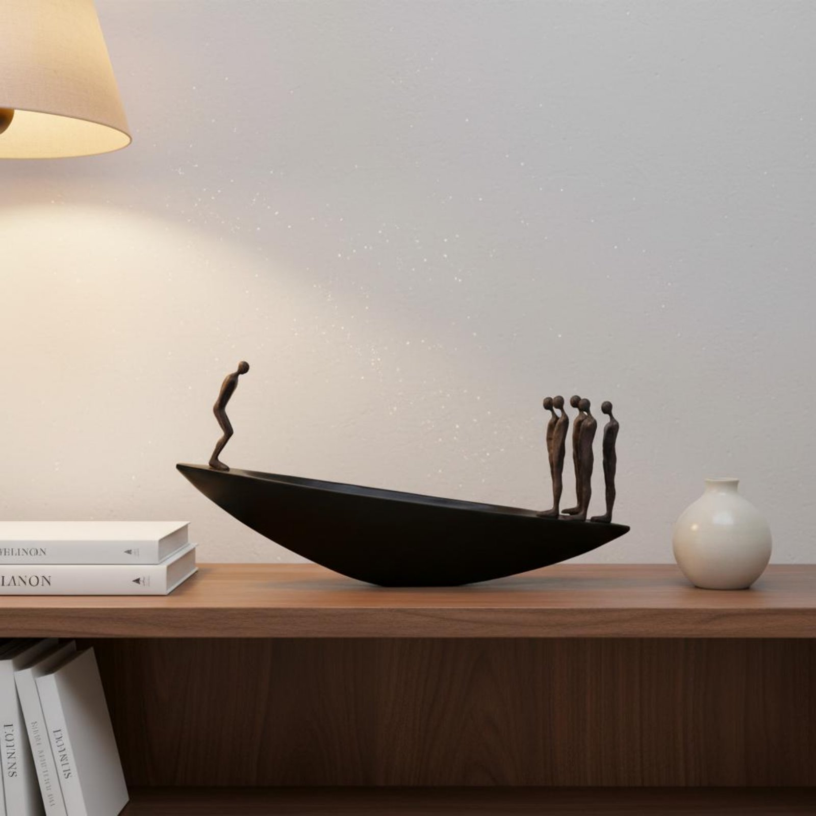 รูปปั้นเรือใบเรซิ่นสมัยใหม่ สไ - Quiet Luxury Lifestyle บทวิจารณ์และราคา