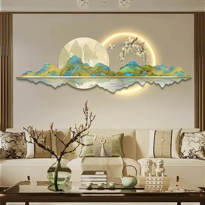 นาฬิกาแขวนผนังสไตล์จีน LED หรู - Luxury Lifestyle Living บทวิจารณ์และราคา