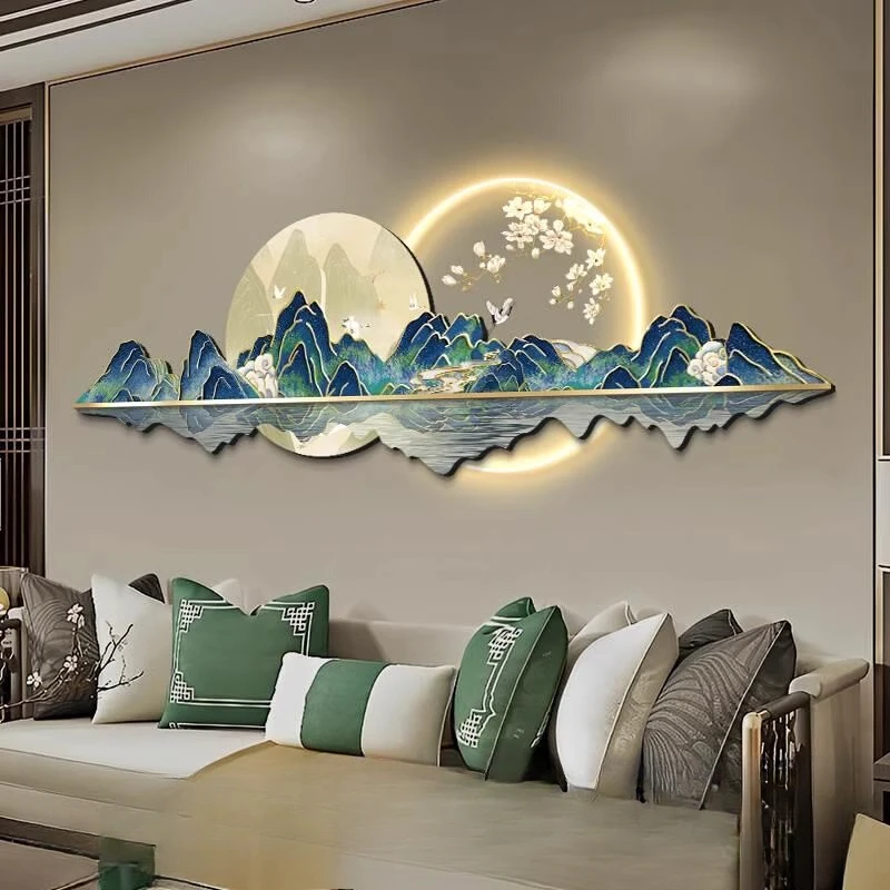 นาฬิกาแขวนผนังสไตล์จีน LED หรู - Luxury Lifestyle Living บทวิจารณ์และราคา