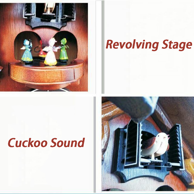 Cuckoo Wall CLOCK นาฬิกาไม้ห้อ - Luxury Lifestyle Living บทวิจารณ์และราคา